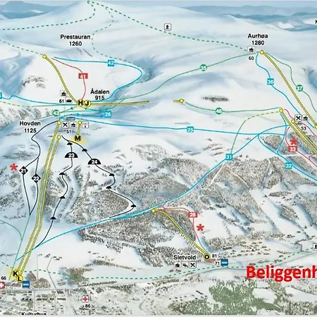 Holiday home Ski Oppdal